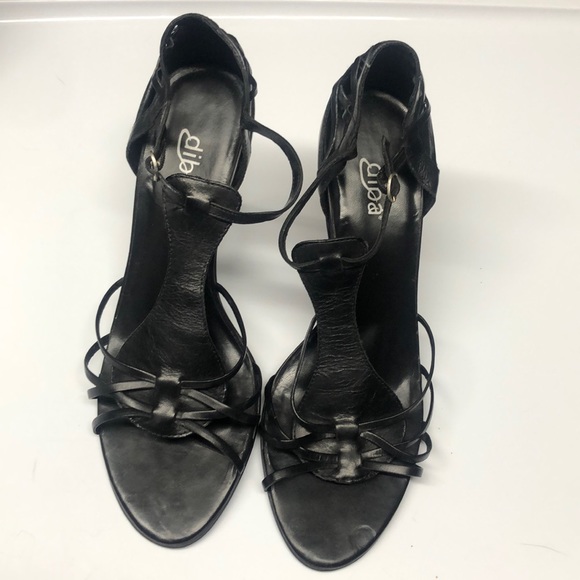 Diba Shoes - Diba Black Strappy Heels